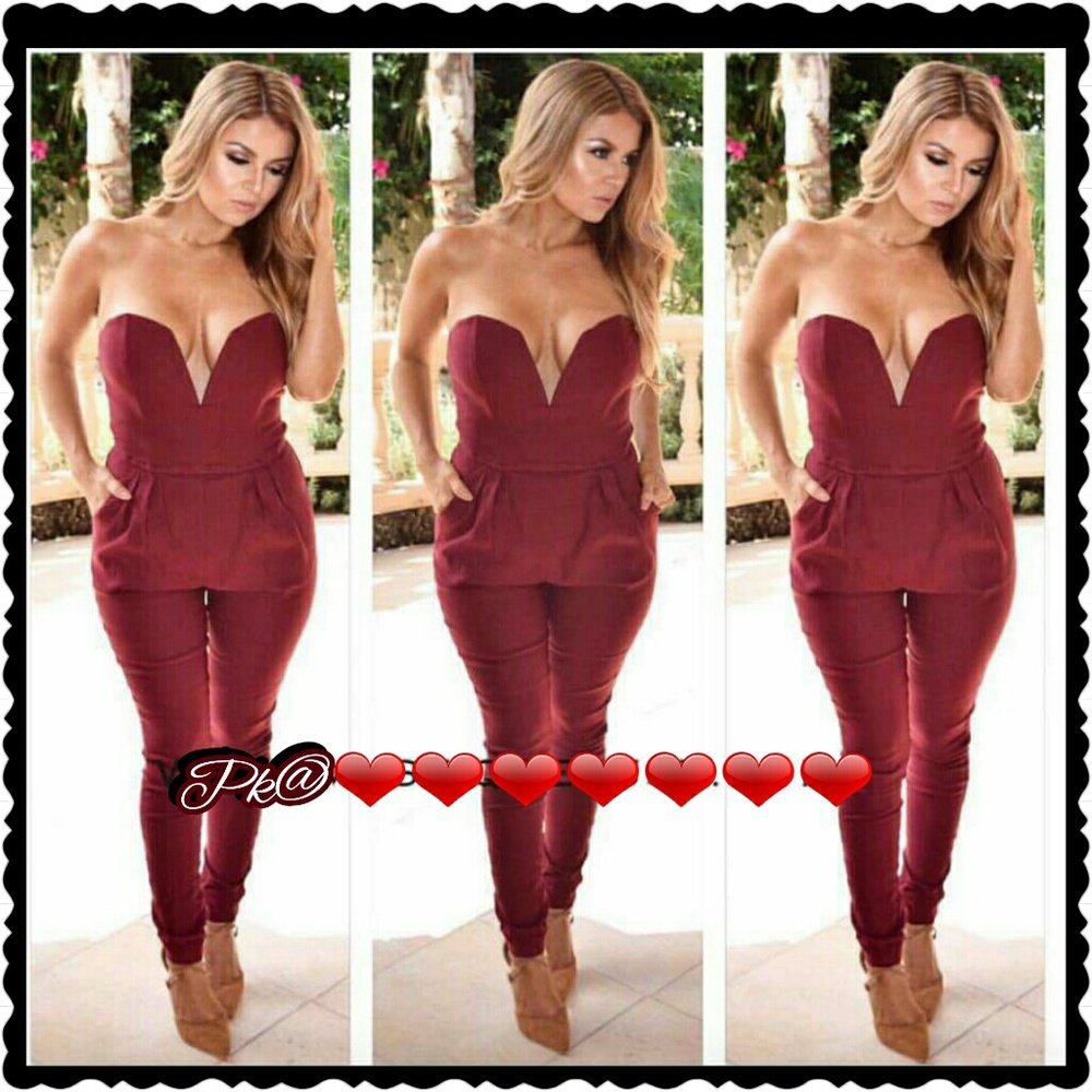 Sweetheart playsuit